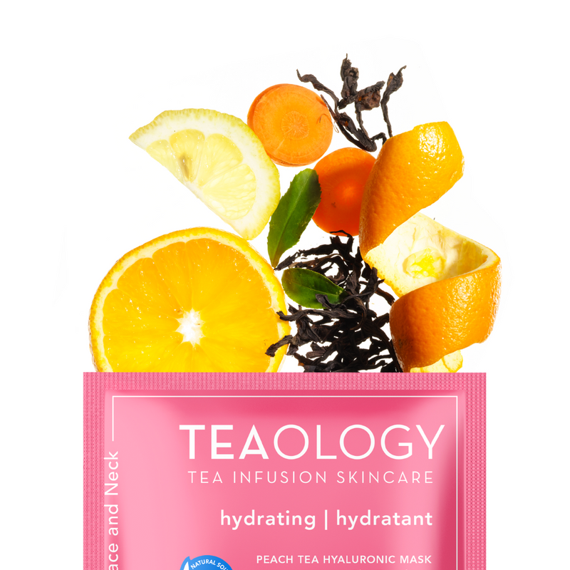 Peach Tea Hyaluronic Mask I Teaology Skincare