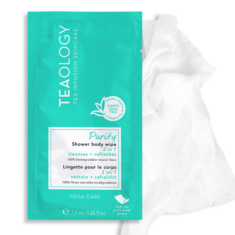 Purity Shower Body Wipe by Teaology Skincare