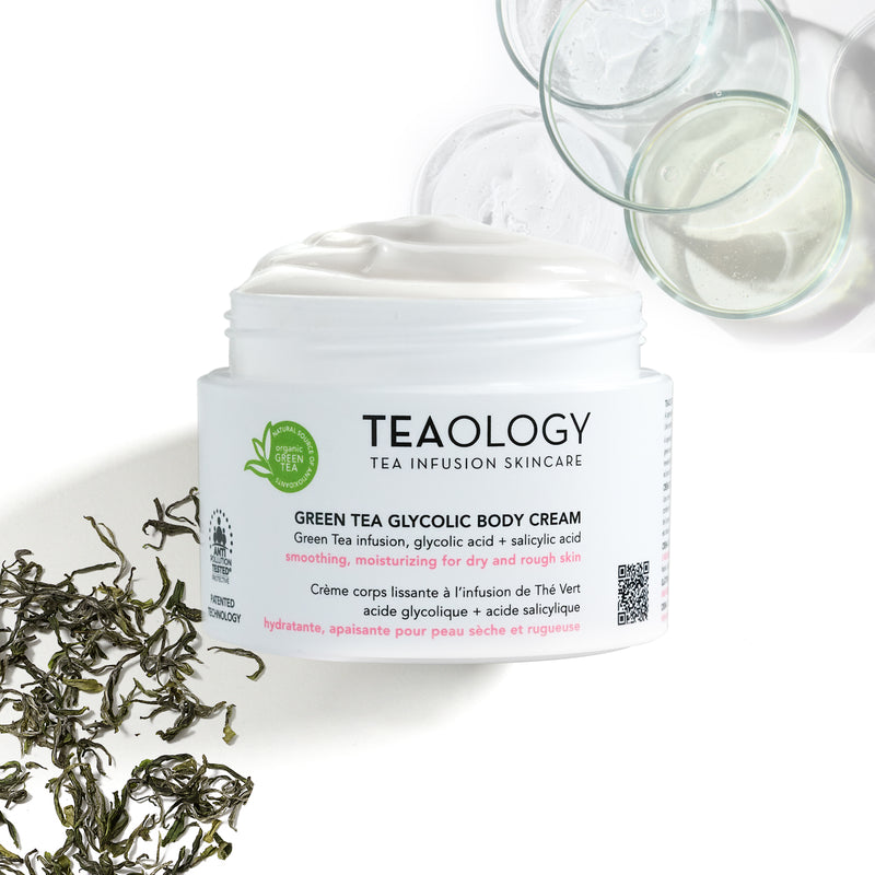 Green tea glycolic body cream
