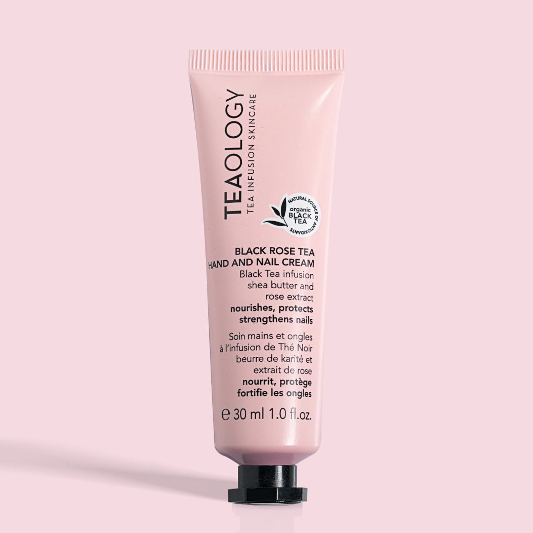Black Rose Tea Hand and Nail Cream | Travel Size I Teaology Skincare