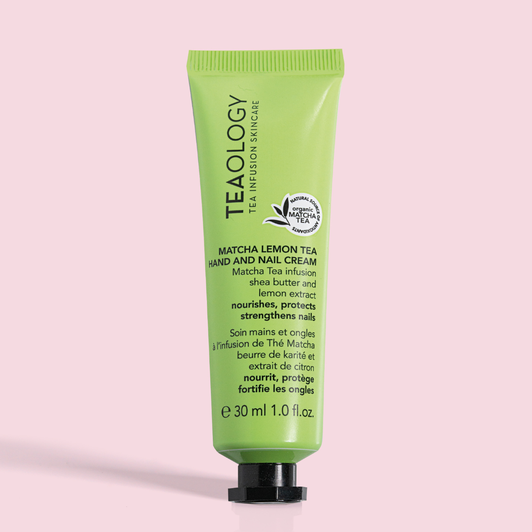 Matcha Lemon Tea Hand and Nail Cream I Travel Size I Teaology Skincare