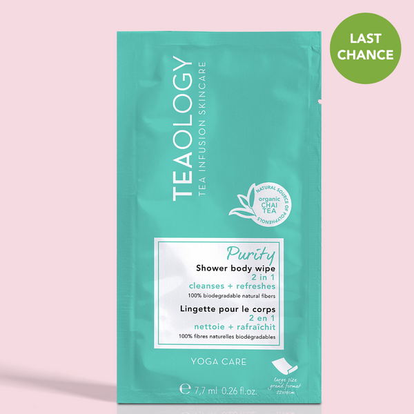 Purity Shower Body Wipe by Teaology Skincare